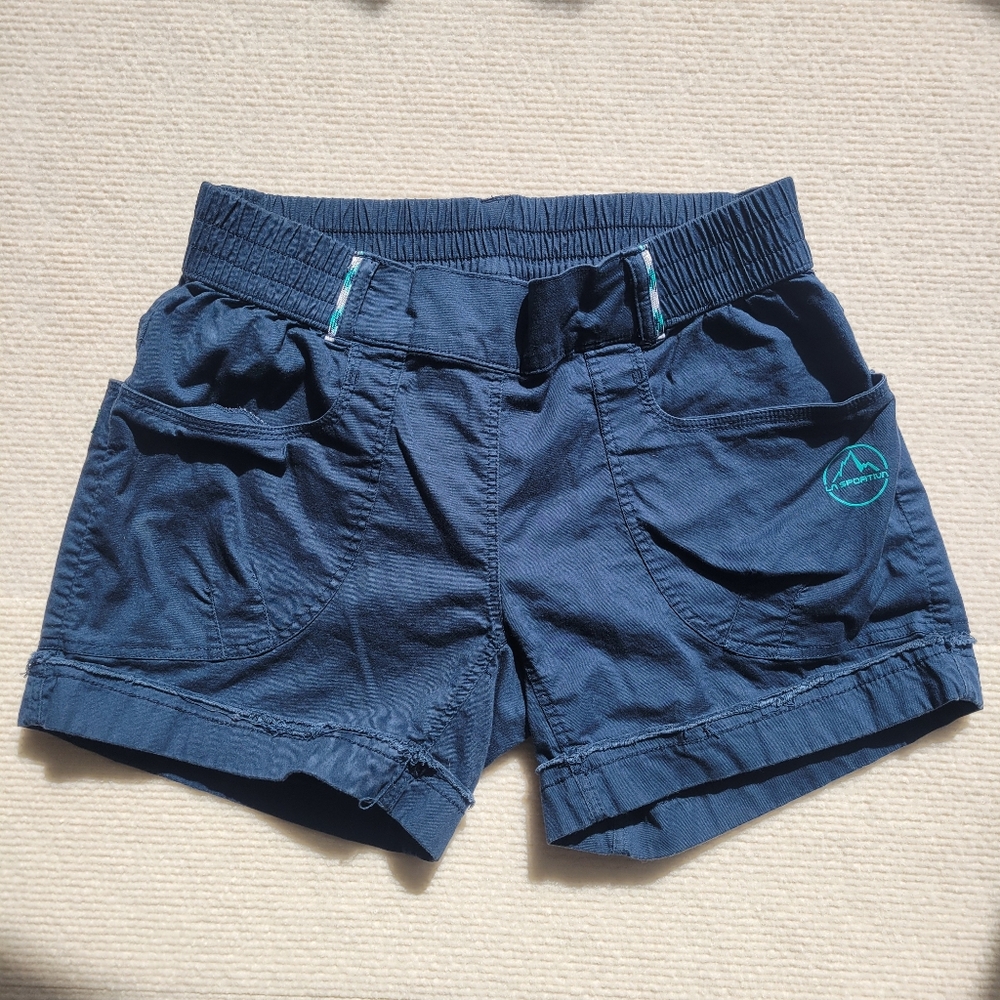 La Sportiva Escape Short Climbing Blue Womens Small